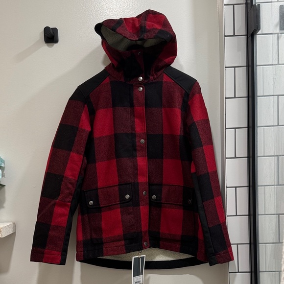 Fjallraven Jackets & Blazers - Fjallraven women’s plaid wool jacket